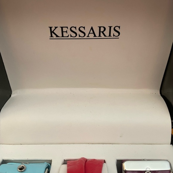 Kessaris Watch Rhinestone Numbers 7 Colored Soft Bands READ - Picture 3 of 5